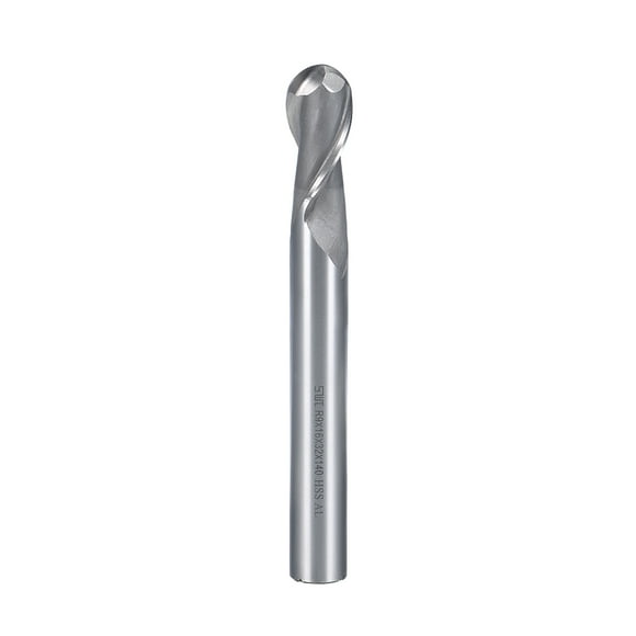 CLEVELAND Ball End Mill,Single End,7/16,Carbide C60113 CLEVELAND Ball End Mill,Single End,7/16,Carbide C60113